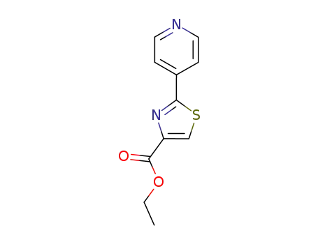 2-(4-pyridinyl)-4-thiazolecarboxylic acid ethyl ester