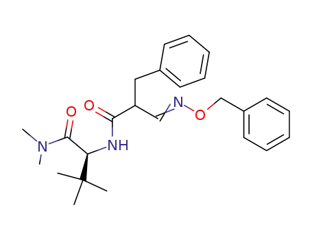 2-[2-(benzyloxyimino-methyl)-3-phenyl-propionylamino]-3,3,<i>N</i>,<i>N</i>-tetramethyl-butyramide