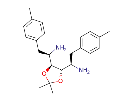 (R)-1-[(4S,5S)-5-((R)-1-Amino-2-p-tolyl-ethyl)-2,2-dimethyl-[1,3]dioxolan-4-yl]-2-p-tolyl-ethylamine