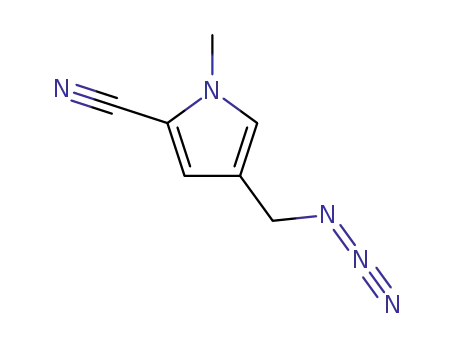 1H-Pyrrole-2-carbonitrile, 4-(azidomethyl)-1-methyl-