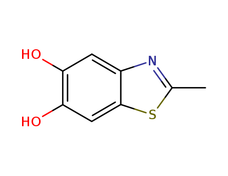 5,6-Benzothiazolediol, 2-methyl-