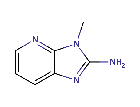 Molecular Structure of 30458-69-6 (2-AMINO-3-METHYLIMIDAZO(4,5-B)PYRIDINE)