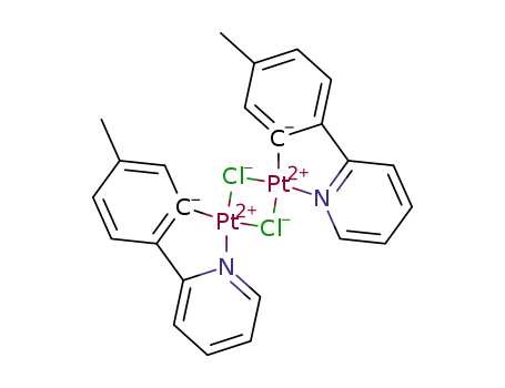 [Pt<sub>2</sub>Cl<sub>2</sub>(2-(6-methylphenyl)pyridinate)2]