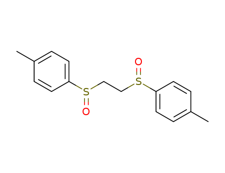 Molecular Structure of 10349-05-0 (Ethane,1,2-bis(p-tolylsulfinyl)- (7CI,8CI))