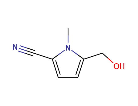 1H-Pyrrole-2-carbonitrile,5-(hydroxymethyl)-1-methyl-(9CI)