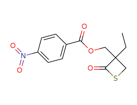 (3-ethyl-2-oxothietan-3-yl)methyl 4-nitrobenzoate