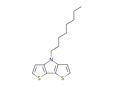 Molecular Structure of 141029-75-6 (4-Octyl-4H-dithieno[3,2-b:2',3'-d]pyrrole)