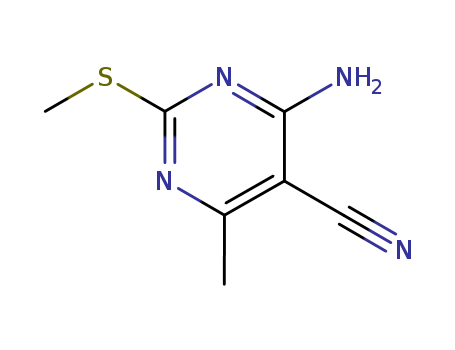 4-AMino-6-Methyl-2-(Methylthio)pyriMidine-5-carbonitrile