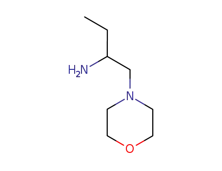 Molecular Structure of 847798-58-7 (1-MORPHOLIN-4-YLMETHYL-PROPYLAMINE)