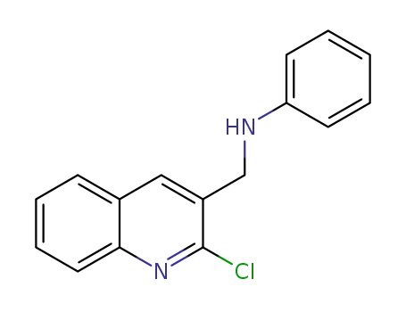 2-chloro-3-(phenylamino)methylquinoline