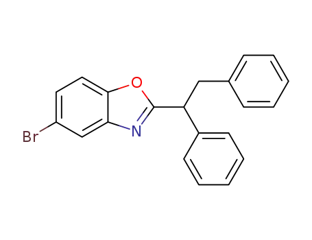 5-bromo-2-(1,2-diphenylethyl)benzo[d]oxazole