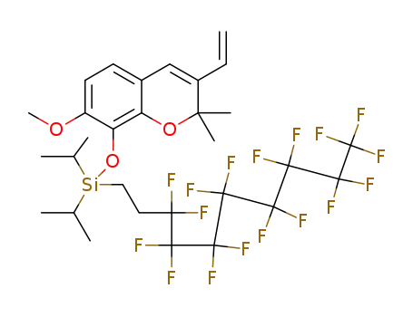 C<sub>30</sub>H<sub>33</sub>F<sub>17</sub>O<sub>3</sub>Si