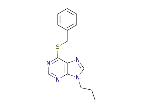 6-(benzylthio)-9-propyl-9H-purine