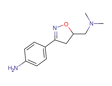 5-(N,N-dimethylaminomethyl)-3-(4-aminophenyl)-4,5-dihydroisoxazole