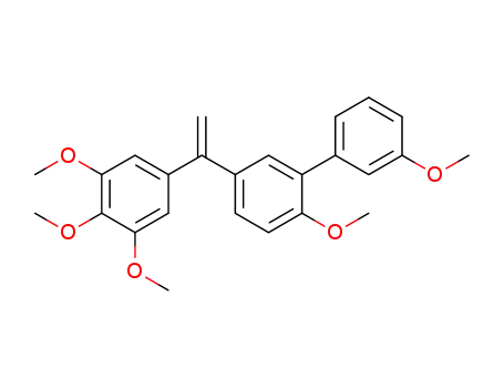 2,3'-dimethoxy-5-[1-(3,4,5-trimethoxyphenyl)vinyl]biphenyl
