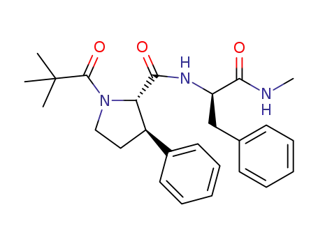 Piv-L-trans(βPh)Pro-D-Phe-NHMe