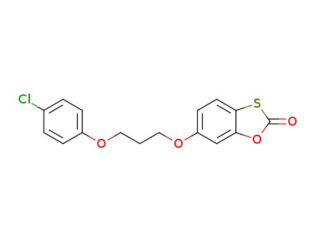 6-[3-(4-chlorophenoxy)propoxyl]benzo[d][1,3]oxathiol-2-one
