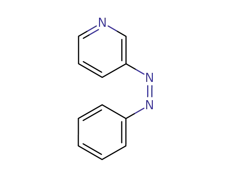 Molecular Structure of 54773-15-8 (3-[(Z)-Phenylazo]pyridine)