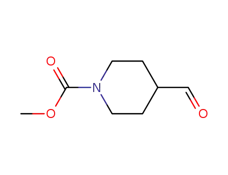 1-Piperidinecarboxylic  acid,  4-formyl-,  methyl  ester