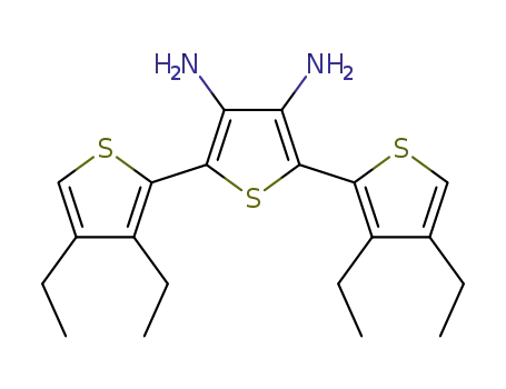 3,4:3'',4''-tetraethyl-3'4'-diamino-2,2':5',2''-terthiophene