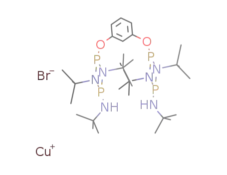 [(1,3-C6H4(OP(μ-NtBu)2PN(H)tBu)2)(CuBr)](n)
