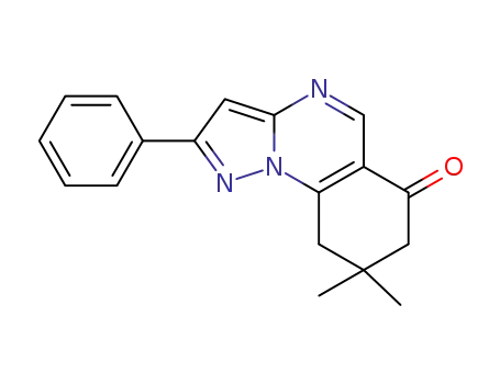 8,8-dimethyl-2-phenyl-8,9-dihydropyrazolo[1,5-a]quinazolin-6(7H)-one