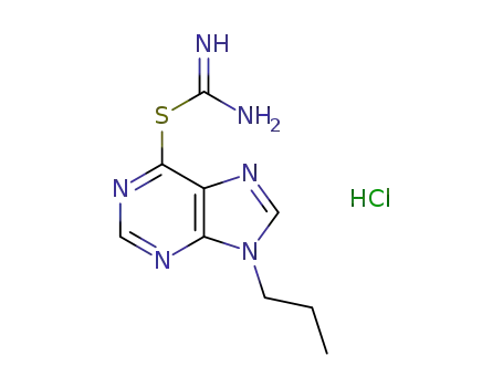 C<sub>9</sub>H<sub>12</sub>N<sub>6</sub>S*ClH