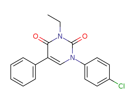 1-(4-chlorophenyl)-3-ethyl-5-phenyl-1H-pyrimidine-2,4-dione