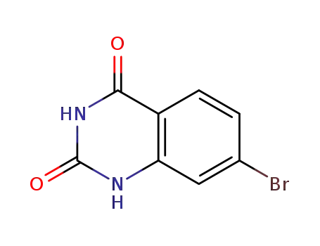Molecular Structure of 114703-12-7 (7-BROMOQUINAZOLINE-2,4(1H,3H)-DIONE)