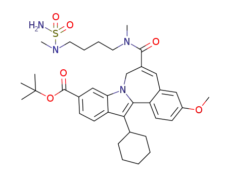 C<sub>36</sub>H<sub>48</sub>N<sub>4</sub>O<sub>6</sub>S