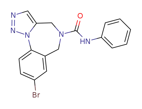 Molecular Structure of 1358787-06-0 (C<sub>17</sub>H<sub>14</sub>BrN<sub>5</sub>O)