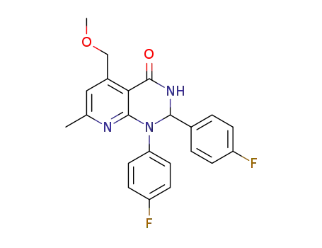 C<sub>22</sub>H<sub>19</sub>F<sub>2</sub>N<sub>3</sub>O<sub>2</sub>