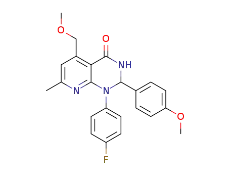 C<sub>23</sub>H<sub>22</sub>FN<sub>3</sub>O<sub>3</sub>