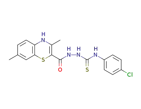 C<sub>18</sub>H<sub>17</sub>ClN<sub>4</sub>OS<sub>2</sub>