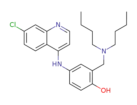 4-(7-chloro-quinolin-4-ylamino)-2-dibutylaminomethyl-phenol