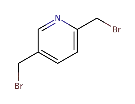 Molecular Structure of 42239-18-9 (Pyridine, 2,5-bis(bromomethyl)- (9CI))