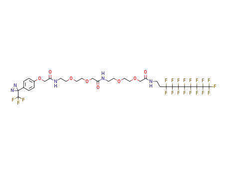 C<sub>32</sub>H<sub>33</sub>F<sub>20</sub>N<sub>5</sub>O<sub>8</sub>