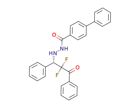N-(2,2-difluoro-3-oxo-1,3-diphenylpropyl)biphenyl-4-carbohydrazide