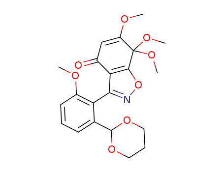 C<sub>21</sub>H<sub>23</sub>NO<sub>8</sub>