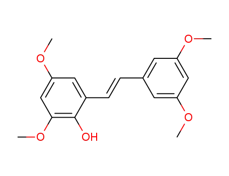 (E)-2-hydroxy-3,5,3′,5′-tetramethoxystilbene