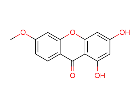 9H-Xanthen-9-one, 1,3-dihydroxy-6-methoxy-