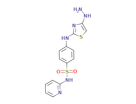 4-(4-hydrazinylthiazol-2-ylamino)-N-(pyridin-2-yl)benzenesulfonamide