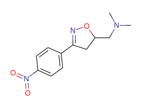5-(N,N-dimethylaminomethyl)-3-(4-nitrophenyl)-4,5-dihydroisoxazole