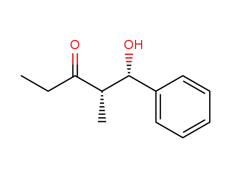 3-Pentanone, 1-hydroxy-2-methyl-1-phenyl-, (1R,2R)-rel-