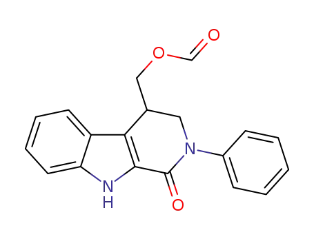 (2-phenyl-1-oxo-2,3,4,9-tetrahydropyrido[3,4-b]indol-4-yl)methyl formate