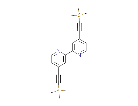 trimethyl-[2-[2-[4-(2-trimethylsilylethynyl)pyridin-2-yl]pyridin-4-yl]ethynyl]silane
