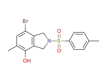 7-bromo-5-methyl-2-[(4-methylphenyl)sulfonyl]-2,3-dihydro-1H-isoindol-4-ol
