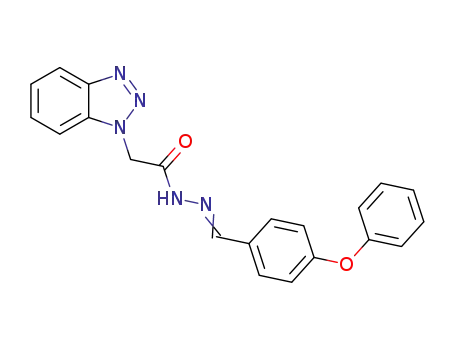 2-(1H-benzotriazol-1-yl)-N'-(4-phenoxybenzylidene)acetohydrazide