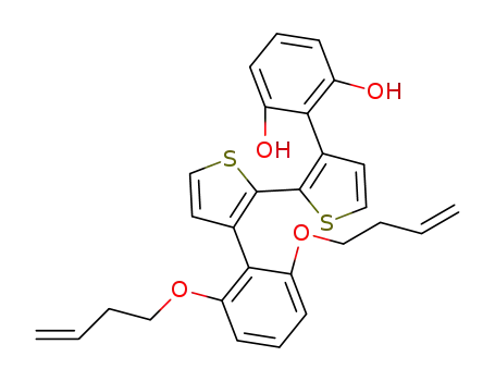 C<sub>28</sub>H<sub>26</sub>O<sub>4</sub>S<sub>2</sub>