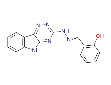 2-hydroxybenzaldehyde 5H-[1,2,4]triazino[5,6-b]indol-3-ylhydrazone